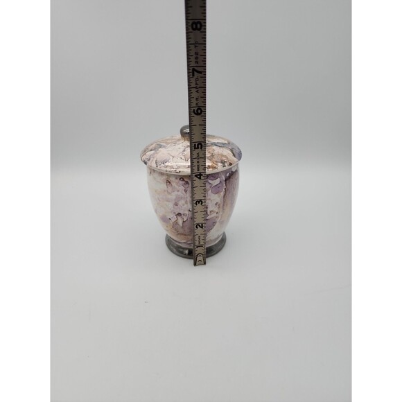 Steven Rhoades California Covered Dish Iridescent Swirled Pattern Vanity Dish - Picture 9 of 12